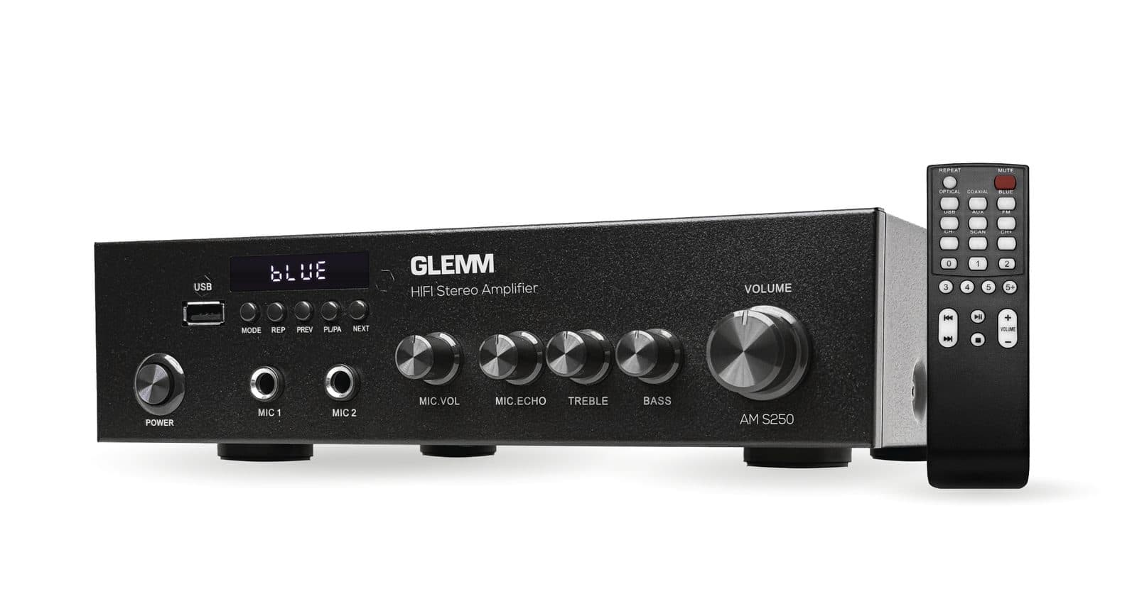 2 x 50 W stereo amplifier - Glemm AM S 250