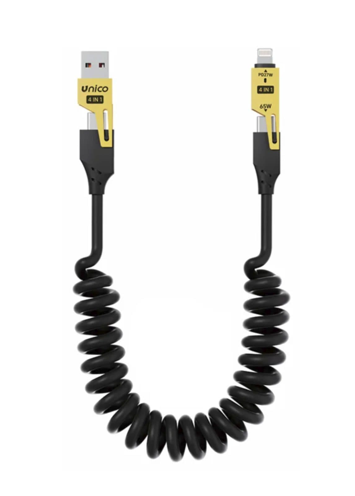 Spiral USB cable 1.5 m - Single CB 2698