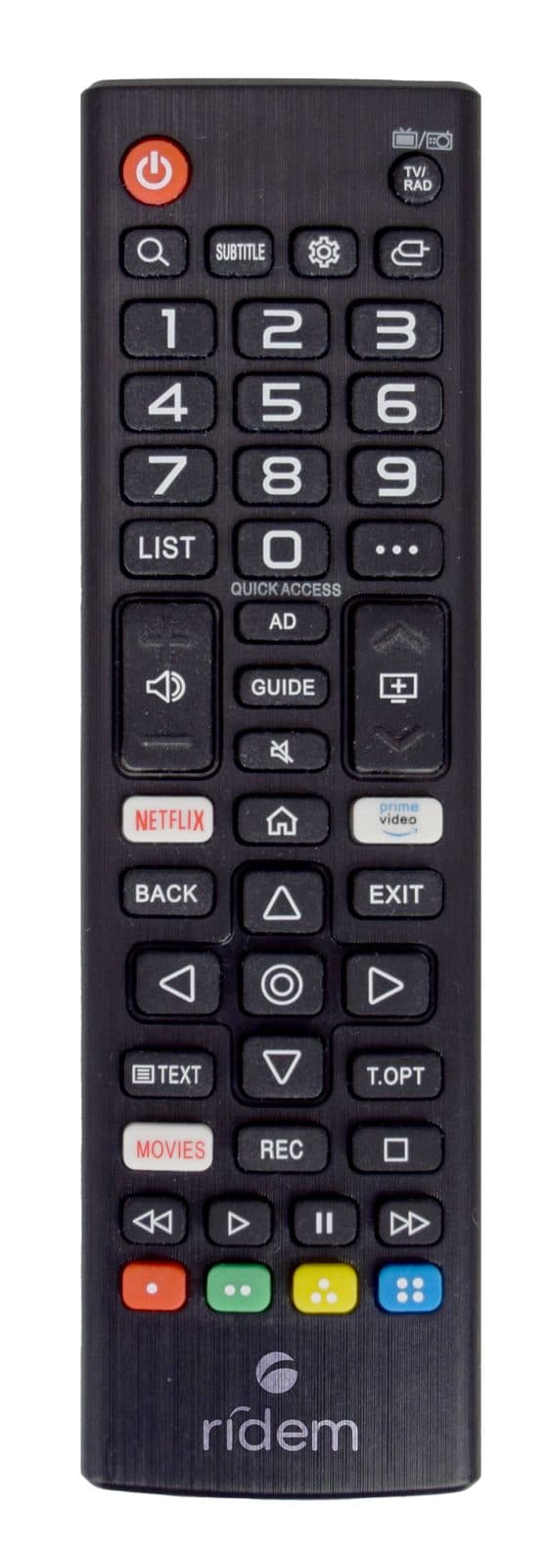 Replacement remote control LG - Ridem CRC LG 1