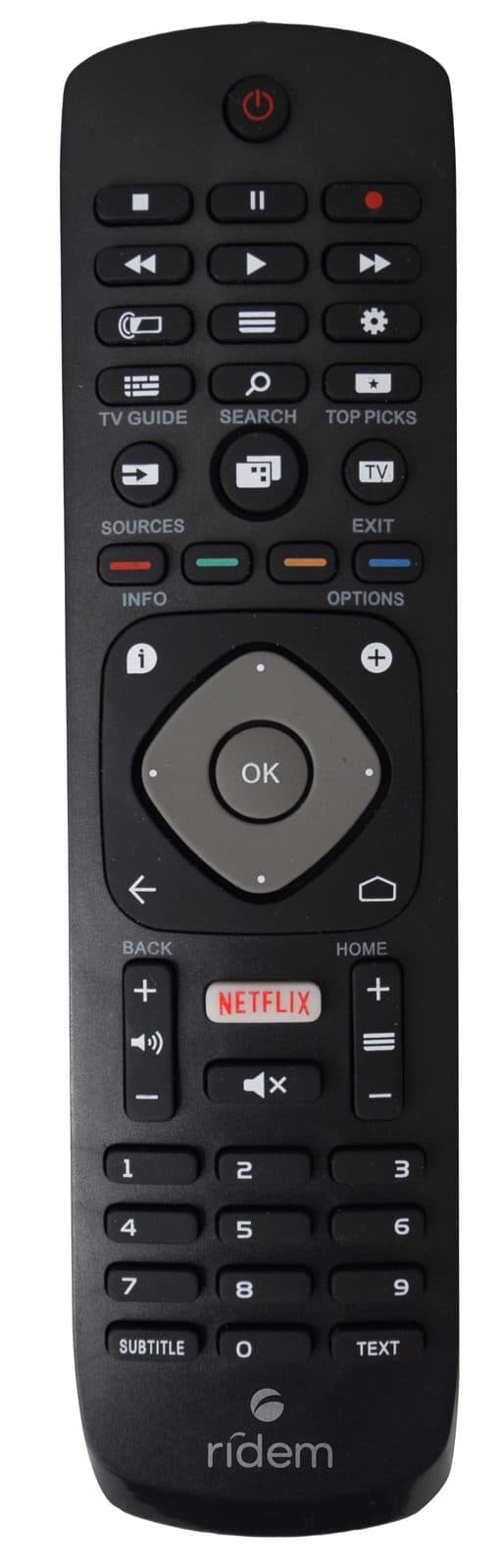 Philips replacement remote control - Ridem CRC PH 1