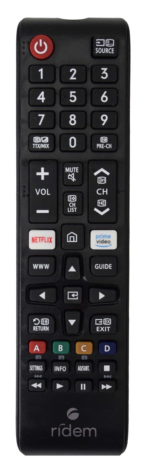 Samsung replacement remote control - Ridem CRC SM 2