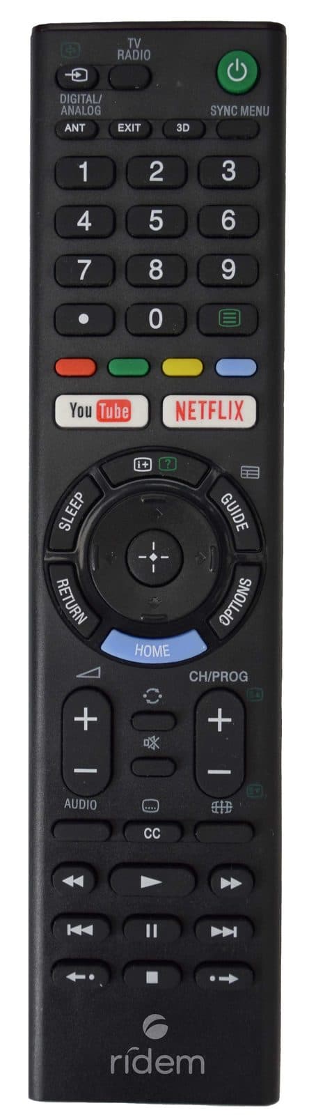 Sony replacement remote control - Ridem CRC SO 1