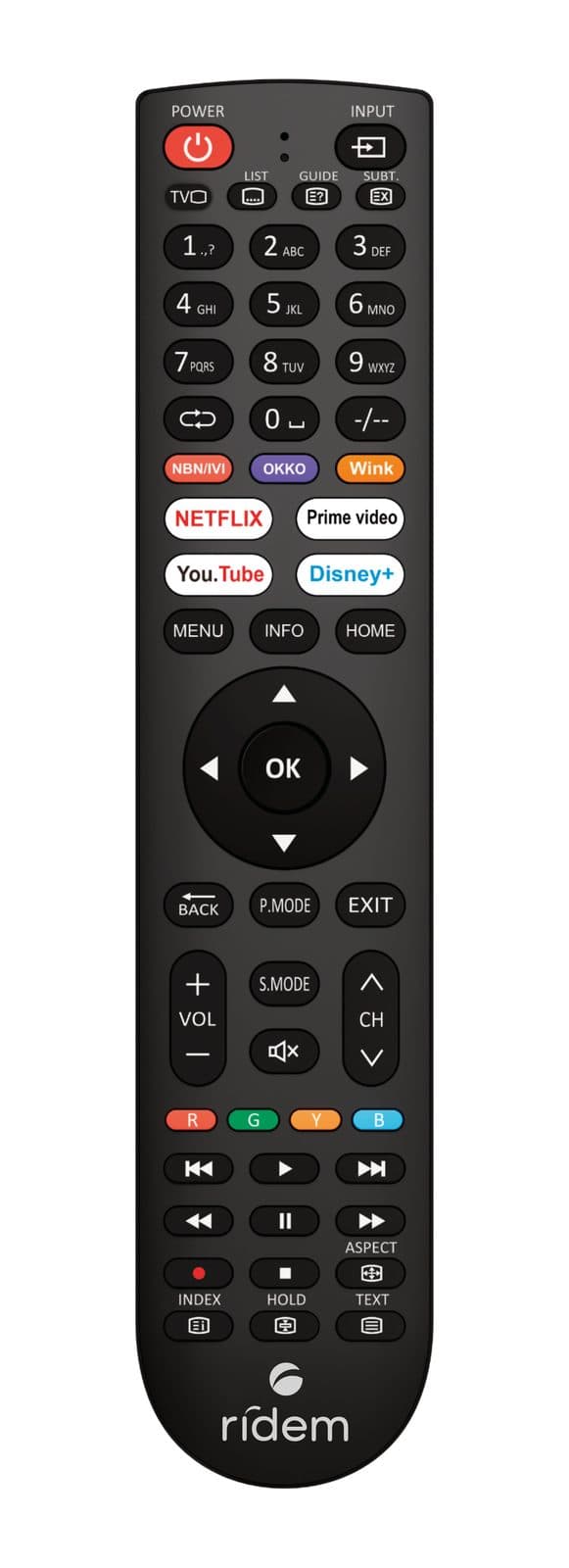 Telecomando programmabile da APP - Ridem CRC X5800
