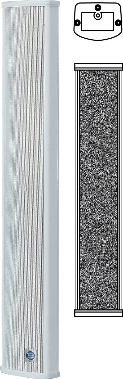 Altoparlante a colonna 40W - IP 44 - Glemm CS 220