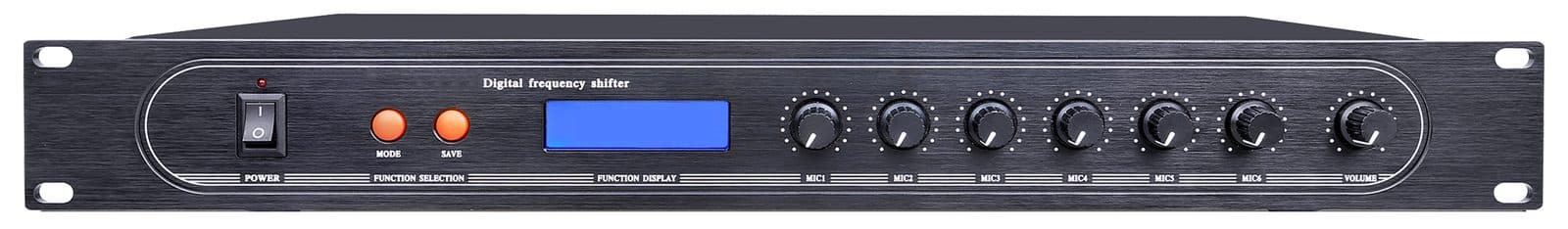 Digital Feedback Suppressor - 6 mic processor - Glemm DFS 6