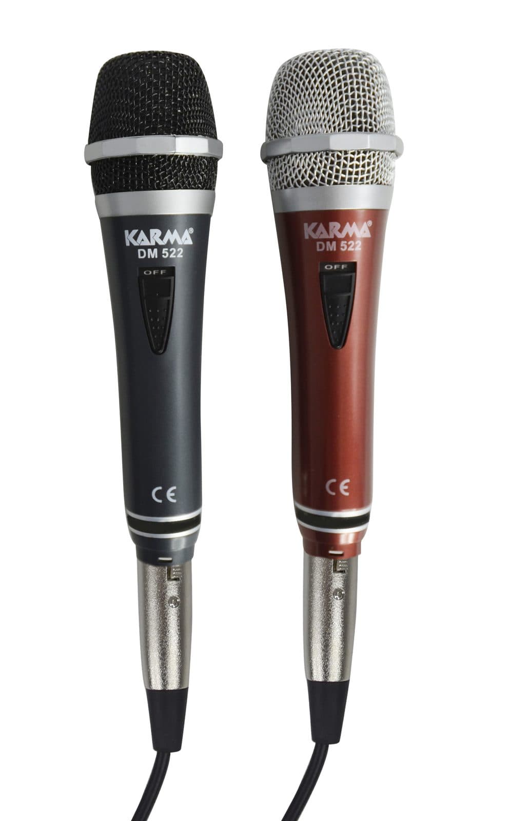 Kit 2 dynamic microphones - Karma DM 522
