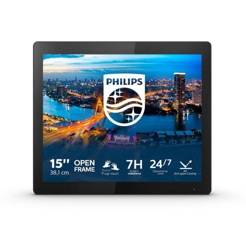 Monitor touch 15 pollici LED TN HD 1024x768 tempo di risposta 4 ms - Philips 152B1TFL/00