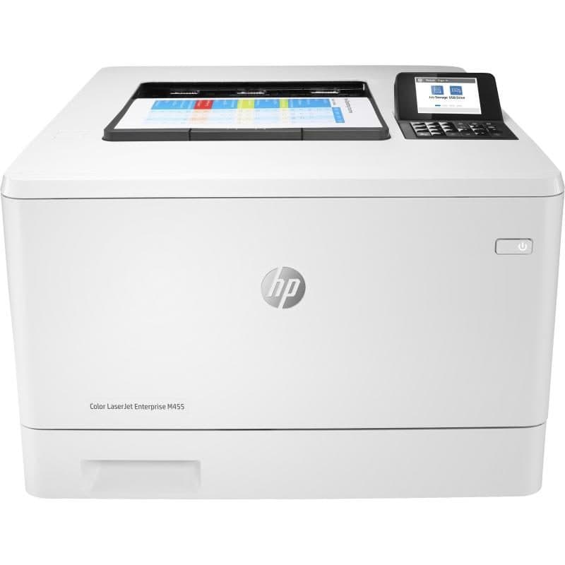 Stampante laser a colori A4 duplex USB Gigabit LAN 27ppm 600 x 600 dpi - HP Color LaserJet Enterprise M455dn