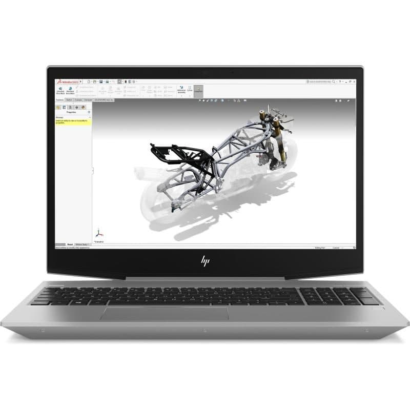 Notebook 15.6 pollici Intel Core i5-8400H 8GB RAM SSD 512GB Windows 10 Pro argento - HP ZBook 15v G5