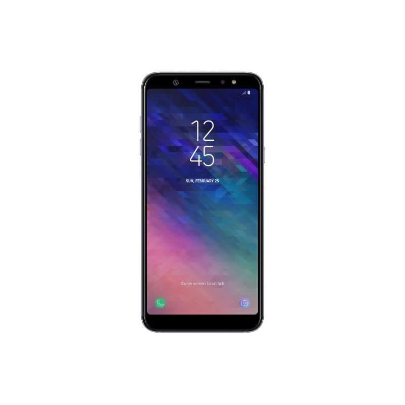 Smartphone dual SIM 6 pollici octa core 32GB RAM 3GB 4G LTE grigio orchidea - Samsung Galaxy A6+ A605