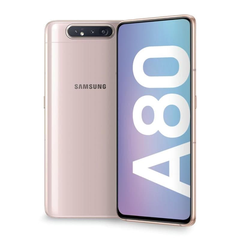 Smartphone dual SIM 6.7 pollici octa core 128GB RAM 8GB 4G LTE oro - Samsung Galaxy A80 A805