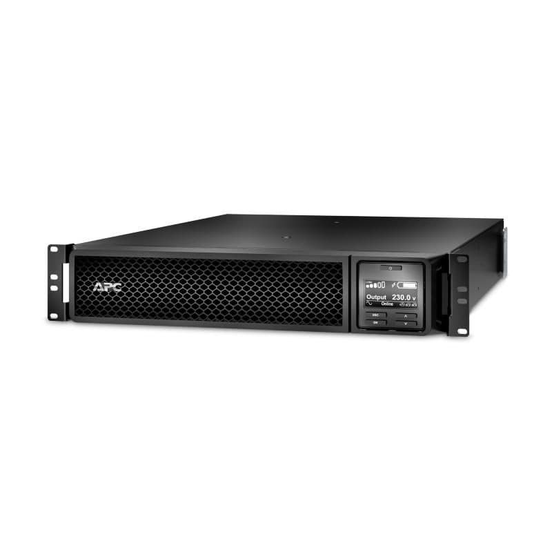 UPS per server 2.200VA 1.980W rack 2U con 10 prese AC nero - APC SRT2200RMXLI