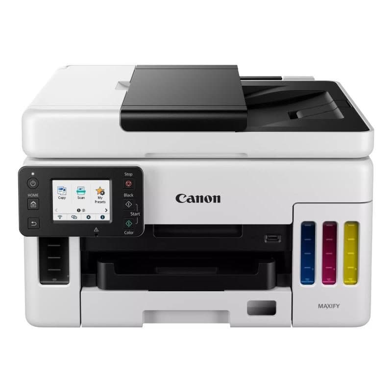 Stampante multifunzione inkjet a colori A4 Wi-Fi USB LAN 24 ppm - Canon Maxify GX6050