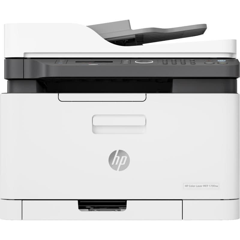 Stampante multifunzione laser a colori A4 USB 2.0 LAN Wi-Fi bianco - HP Color Laser MFP 179fnw