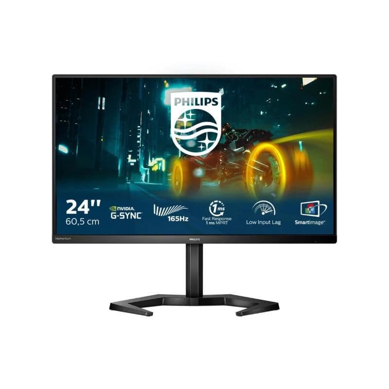 Monitor gaming LED IPS 23.8 pollici Full HD 165Hz 4ms FreeSync Premium HDMI DisplayPort nero - Philips Momentum 24M1N3200ZA/00