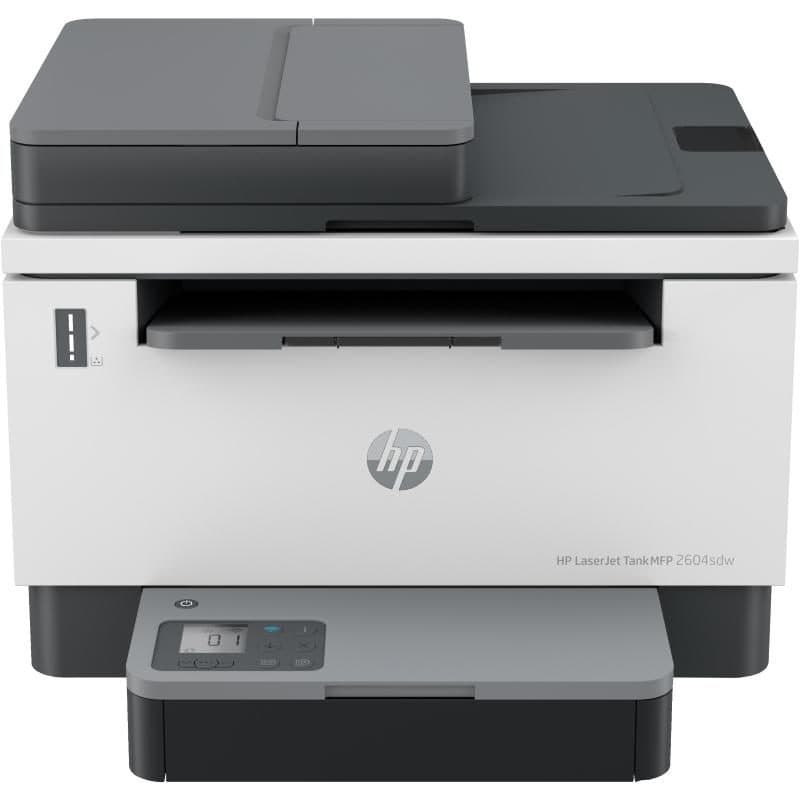 Stampante multifunzione bianco e nero Wi-Fi - HP LaserJet Tank 2604sdw