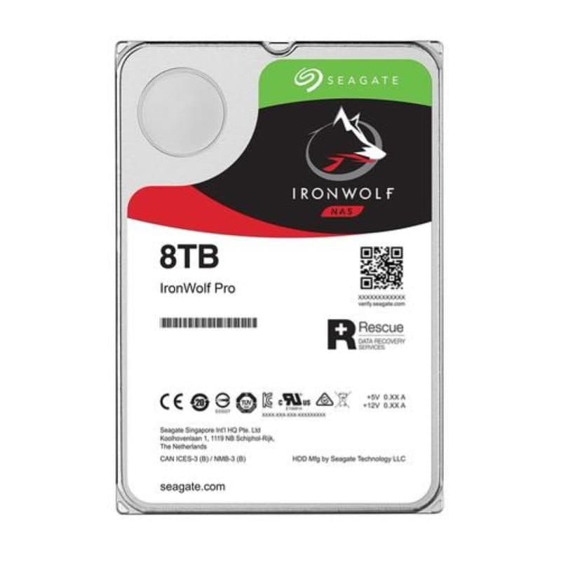 Disco 8TB - Seagate IronWolf ST8000VN004