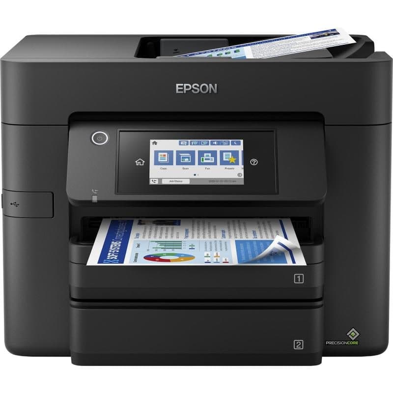 Stampante multifunzione inkjet a colori A4 Wi-Fi duplex ADF LAN USB 22ppm - Epson WorkForce Pro WF-4830DTWF