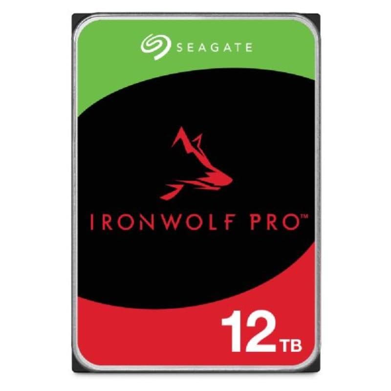 Hard disk HDD enterprise NAS 12.000GB SATA 3.5 pollici 7200 RPM CMR 6Gb/s cache 256MB - Seagate IronWolf Pro