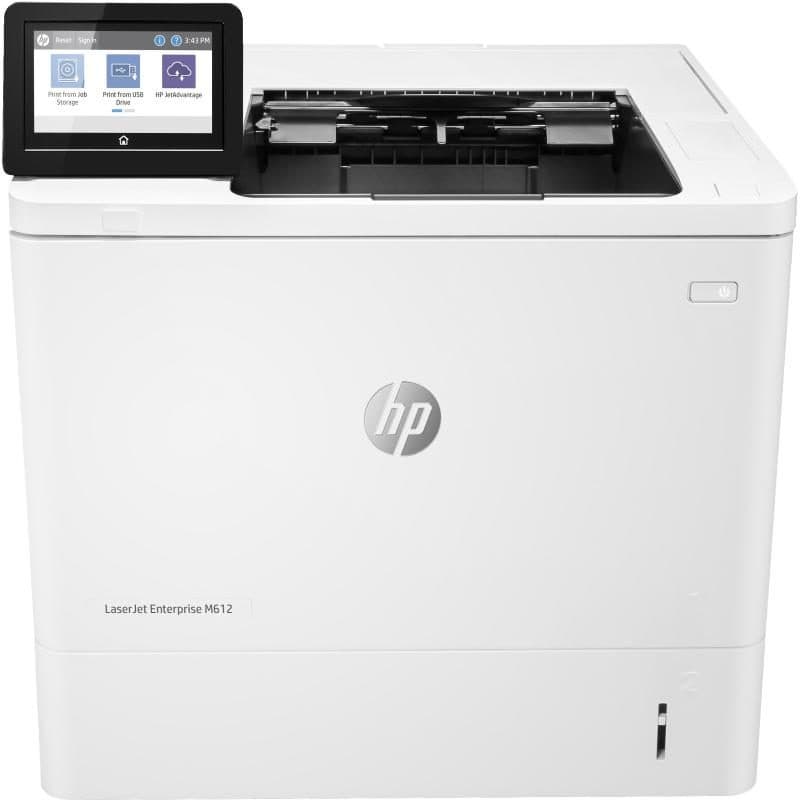 Stampante laser b/n A4 duplex USB Gigabit LAN 71ppm 1200 x 1200 dpi - HP LaserJet Enterprise M612ddn