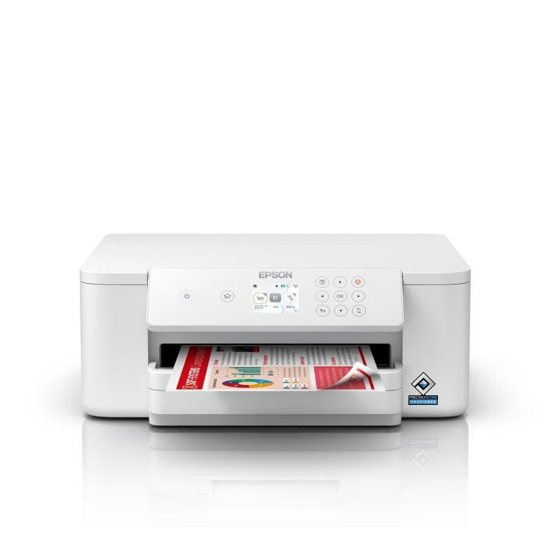 Stampante multifunzione inkjet A4 fronte/retro 21ppm display LCD USB LAN Wi-Fi Direct bianco - Epson WorkForce Pro WF-C4310DW
