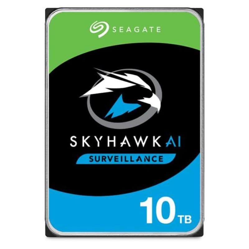 Hard disk HDD per sorveglianza 10.000GB SATA III 3.5 pollici buffer 256MB 7.200 RPM - Seagate SkyHawk AI