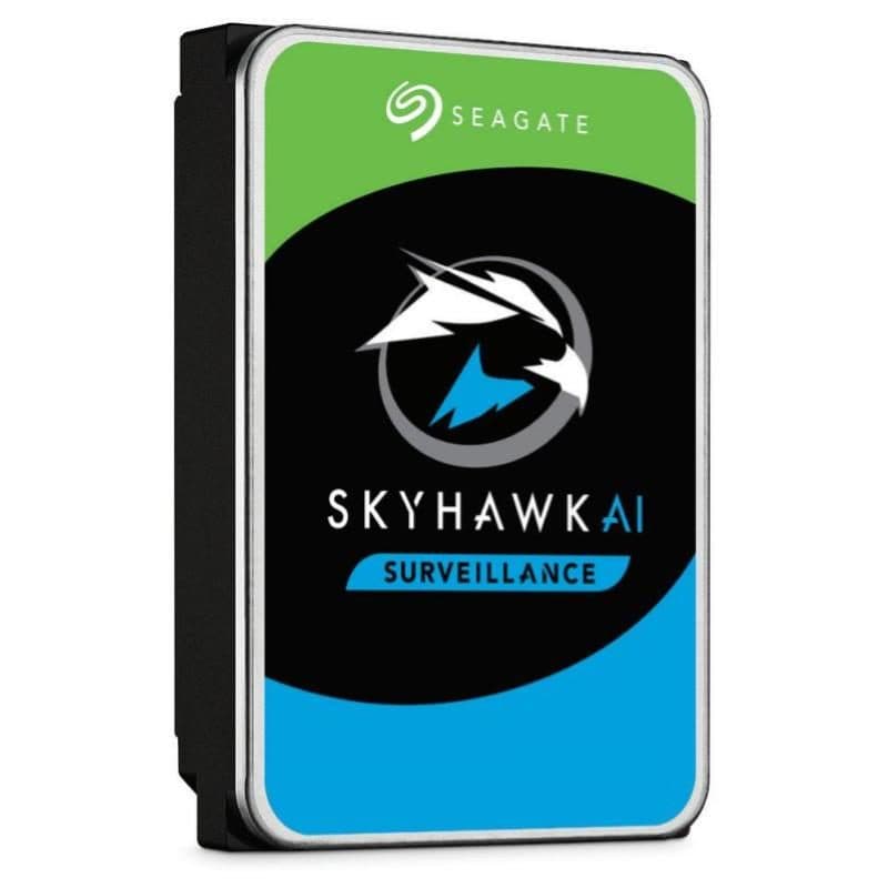 Hard disk HDD per sorveglianza 8.000GB SATA III 3.5 pollici buffer 256MB 7.200 RPM - Seagate SkyHawk AI