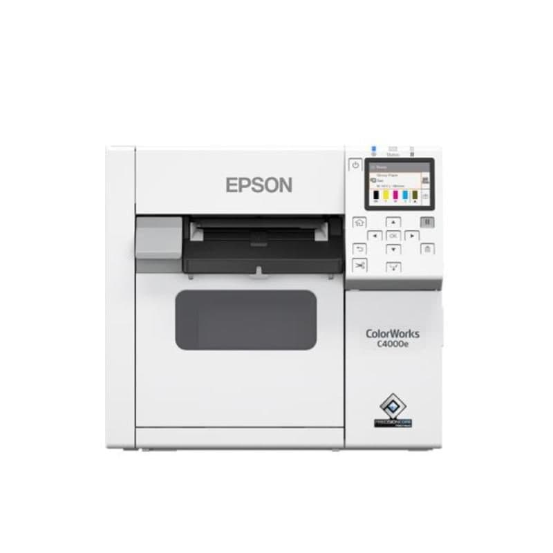 Stampante per etichette a colori ink-jet rullo 10,2 cm 1200 x 1200 dpi fino a 100 mm/s USB taglierina - Epson CW-C4000e (MK)