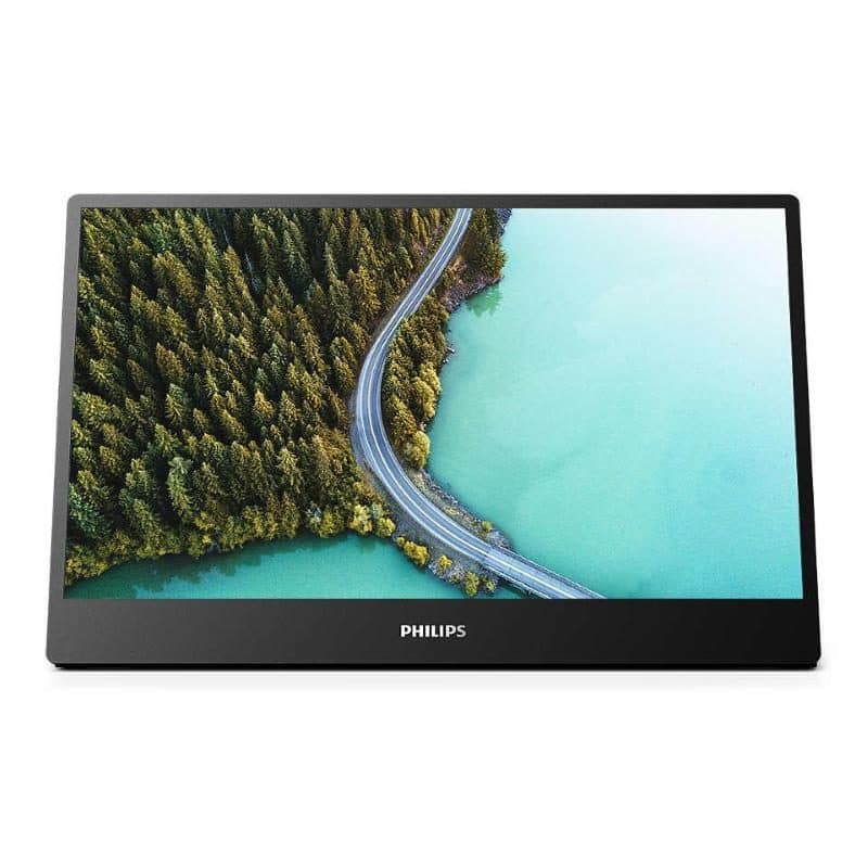 Monitor portatile 15,6 pollici Full HD IPS W-LED 16:9 4 ms 75 Hz con ingresso segnale 2 x USB-C - Philips 16B1P3302D