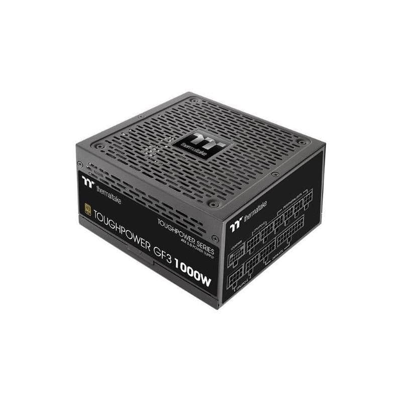 Alimentatore PC 1.000 W 80 Plus Gold completamente modulare ATX 3.0 ventola silenziosa 140 nero - Thermaltake Toughpower GF3