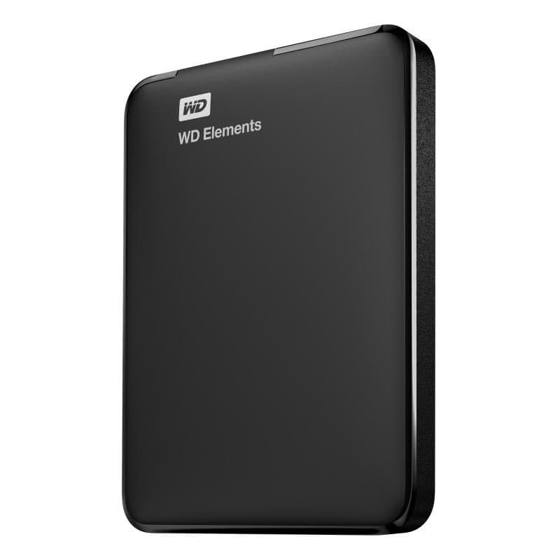 HDD esterno portatile 2,5 pollici 4TB USB 3 nero - Western Digital WD Elements