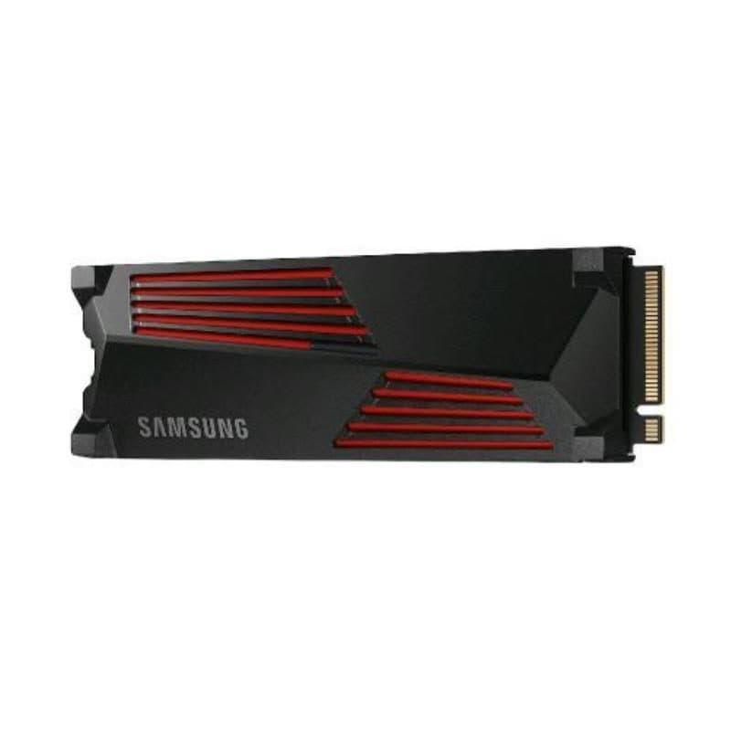 SSD M.2 2TB PCIe Gen 4.0 x4 NVMe con dissipatore compatibile con PS5 nero - Samsung 990 PRO MZ-V9P2T0GW