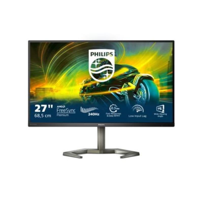 Monitor gaming 27 pollici LED IPS Full HD 240 Hz 4 ms FreeSync Premium HDMI DisplayPort nero - Philips Momentum 27M1N5200PA/00