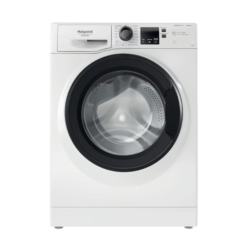Lavatrice a carica frontale 10 kg 1400 giri classe A anti macchia motore inverter igiene vapore - Hotpoint NF1046WK IT