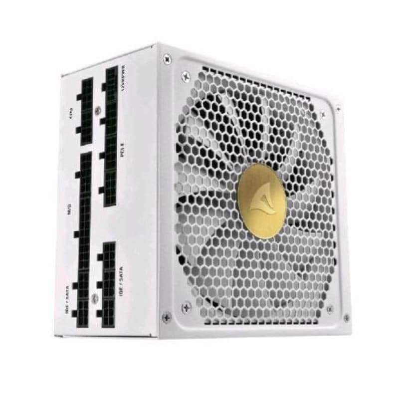 Alimentatore ATX 1.000 W raffreddamento attivo bianco - Sharkoon Rebel P30 Gold