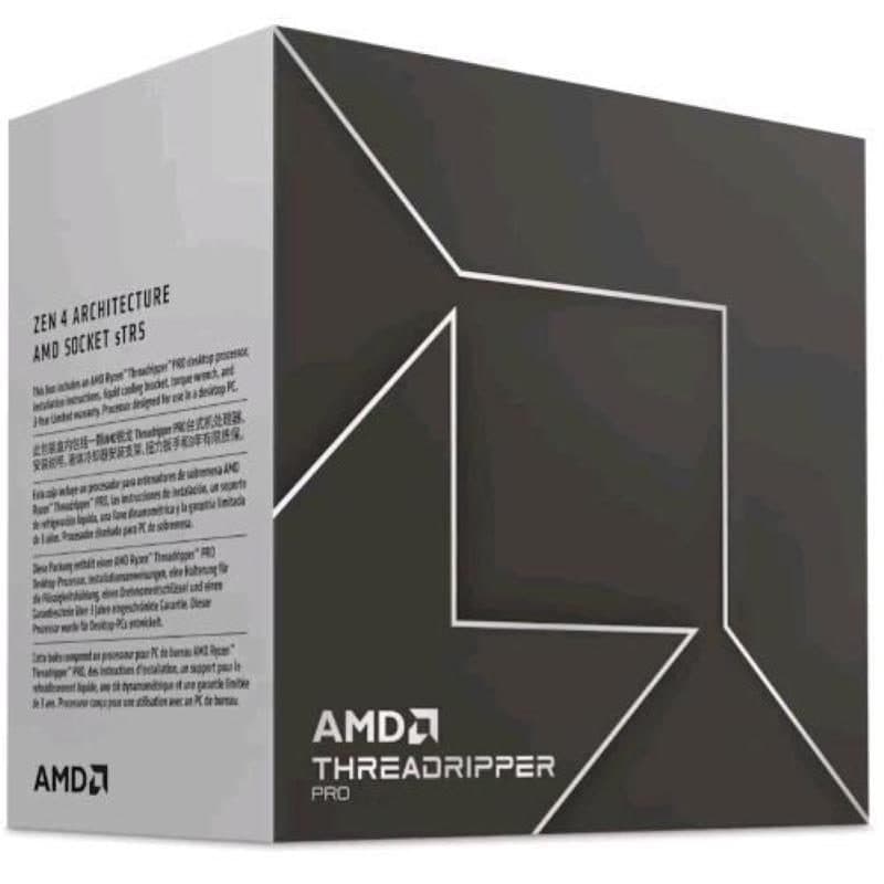 Processore 96 core 2,5 GHz cache 384MB socket sTR5 box - AMD Ryzen Threadripper PRO 7995WX