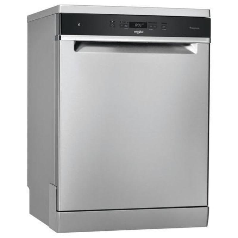Lavastoviglie a libera installazione 14 coperti classe energetica E 8 programmi 60 cm inox - Whirlpool WFC 3C26 PF X