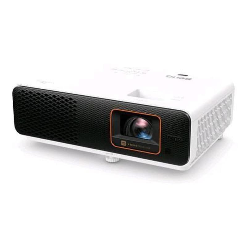 Videoproiettore LED DLP a corto raggio 2160p 2.200 ANSI lumen contrasto 600.000:1 Wi-Fi 5 Android 11 nero/bianco - BenQ X500i