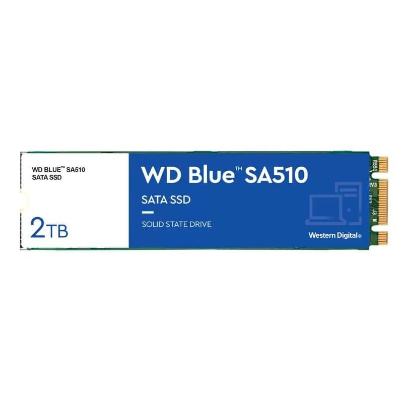SSD 2TB M.2 2280 SATA III lettura 560 MB/s scrittura 510 MB/s - Western Digital Blue