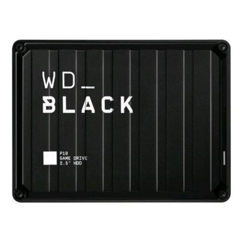 HDD esterno 5TB 2,5 pollici USB 3.2 Gen 1 nero - Western Digital Black P10 Game Drive