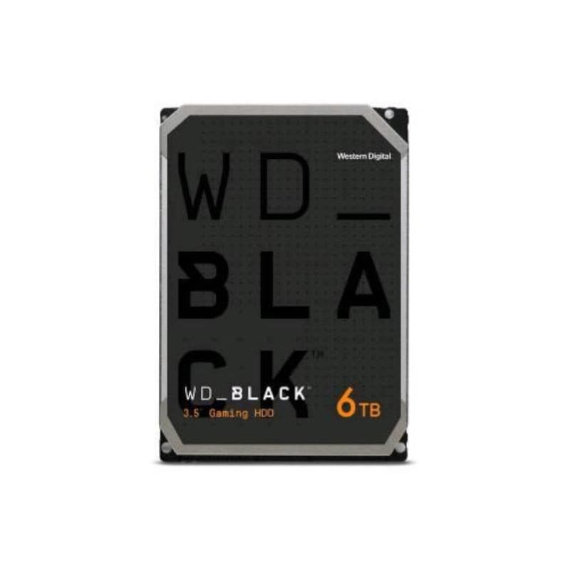 Hard disk 6 TB SATA III 3.5 pollici 7.200 rpm buffer 256 MB - Western Digital WD Black