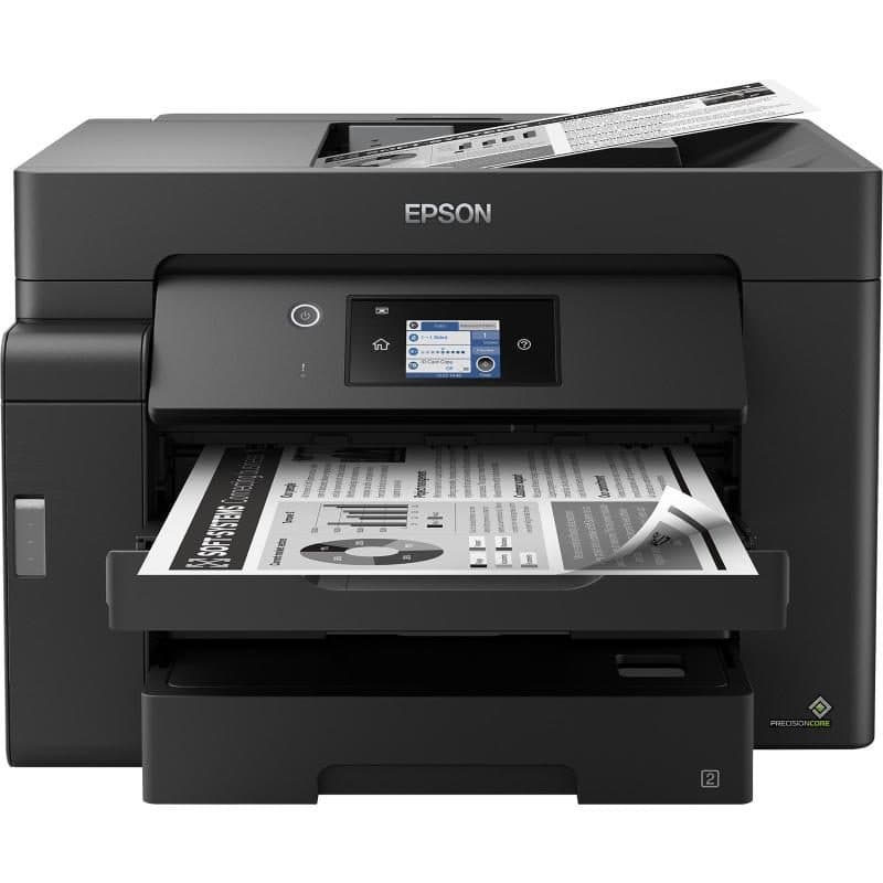 Stampante multifunzione inkjet monocromatica A3+ Wi-Fi LAN USB 25 ppm - Epson EcoTank ET-M16600