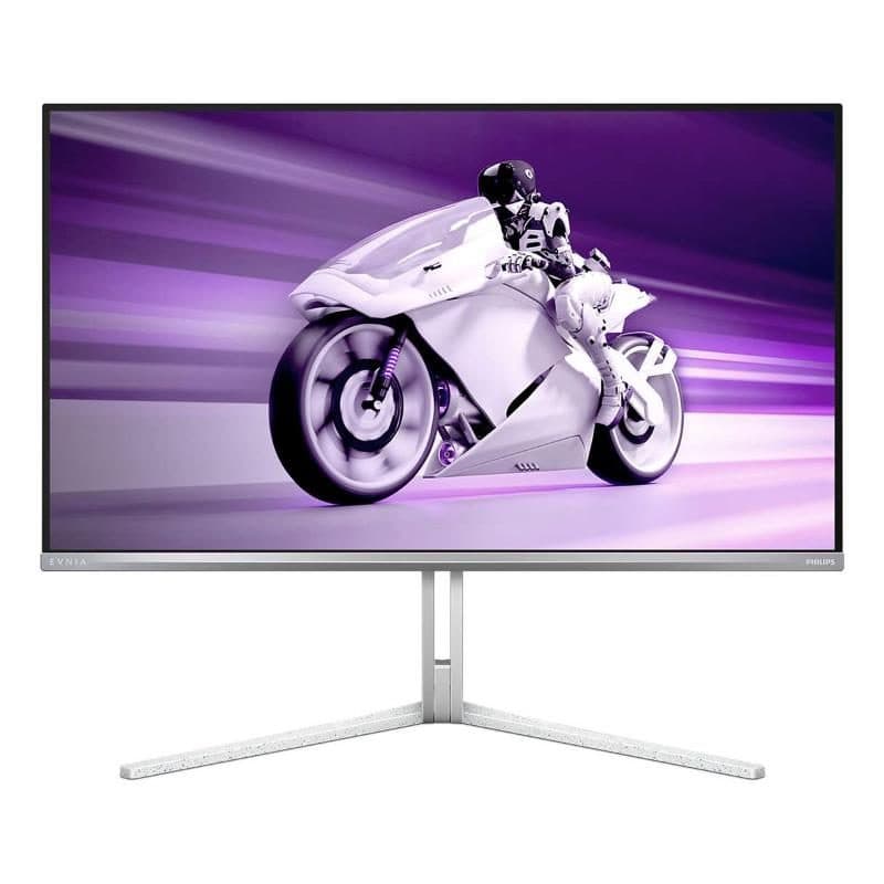 Monitor gaming OLED UHD 32 pollici 240Hz HDR400 FreeSync Premium Pro G-Sync compatibile bianco - Philips Evnia 32M2N8900