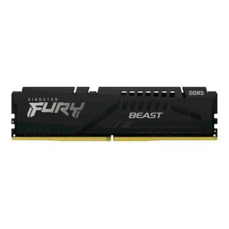 Memoria RAM 16GB DDR5 6000MT/s CL 36 DIMM EXPO nero - Kingston Fury Beast