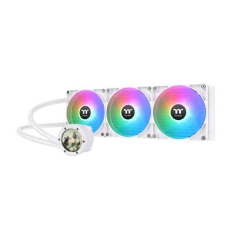 Raffreddamento a liquido all in one ARGB Sync 3 ventole 3 x 140 mm Snow Edition bianco - Thermaltake TH280 V2 Ultra EX