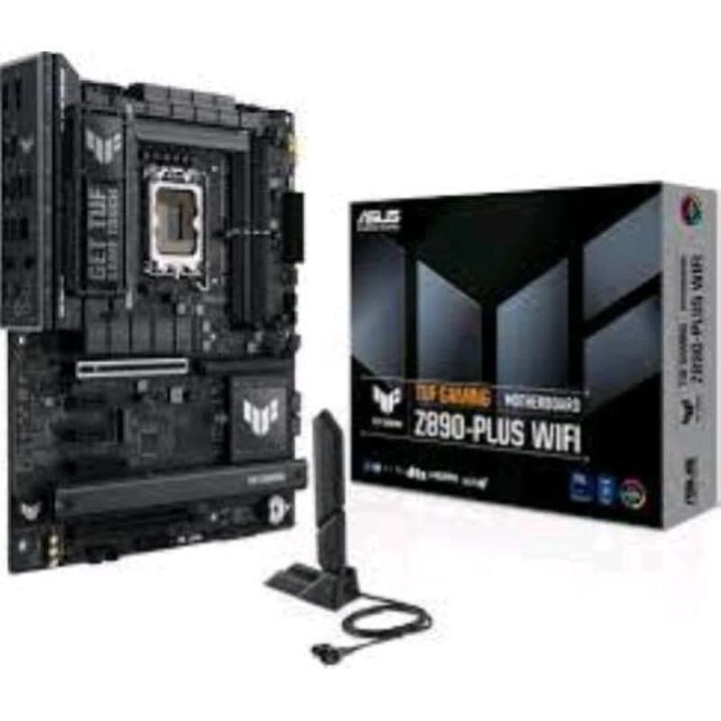 Scheda madre Intel Z890 ATX DDR5 PCIe 5.0 4 slot M.2 USB4 Wi-Fi 7 LAN 2.5 Gb - ASUS TUF Gaming Z890-Plus WiFi