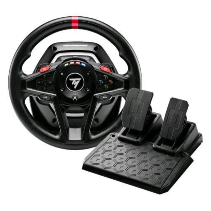Volante force feedback con pedali magnetici per Xbox Series X/S, Xbox One e PC - Thrustmaster T128