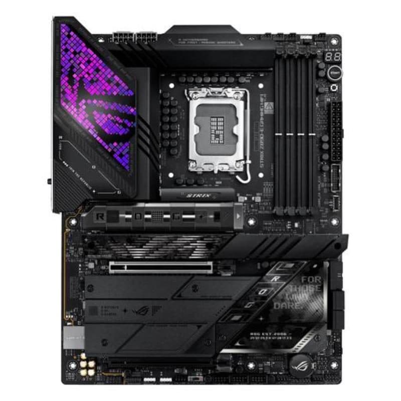 Scheda madre Intel Z890 ATX DDR5 PCIe 5.0 7 slot M.2 Wi-Fi 7 AI Overclocking - ASUS ROG Strix Z890-E Gaming WiFi