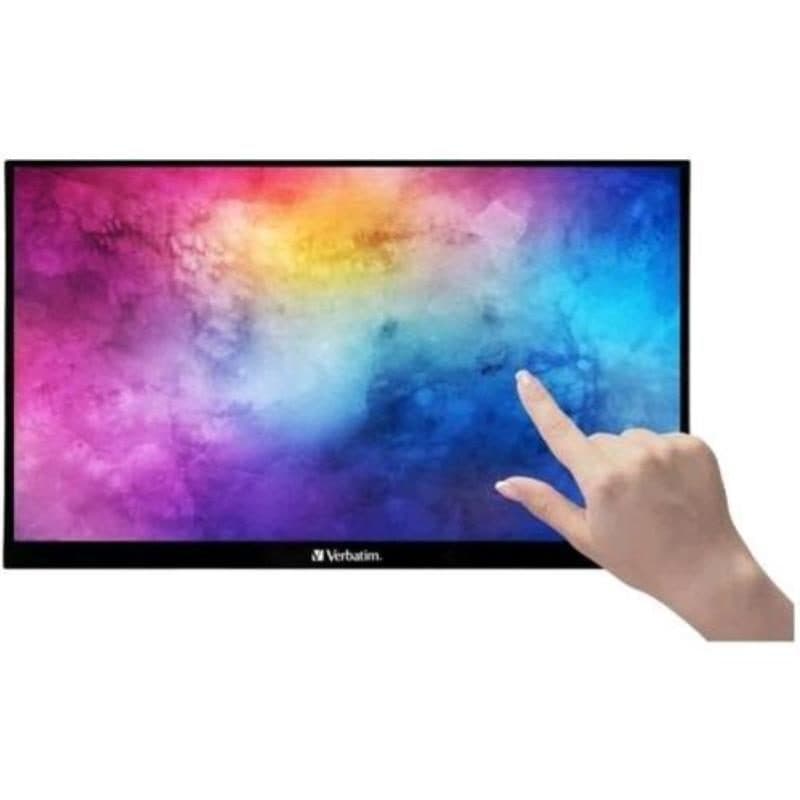 Monitor portatile 14 pollici touchscreen Full HD 1080p 16:9 6ms HDMI USB-C - Verbatim PMT-14