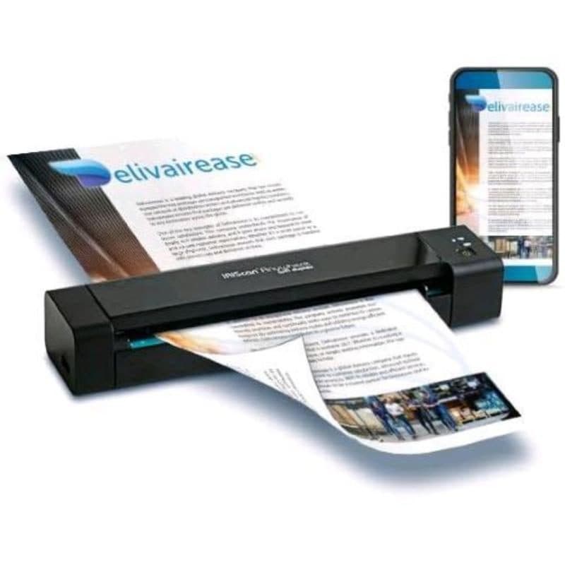 Scanner portatile duplex a colori A4 15 ppm Wi-Fi USB nero - IRIS IRIScan Anywhere 6